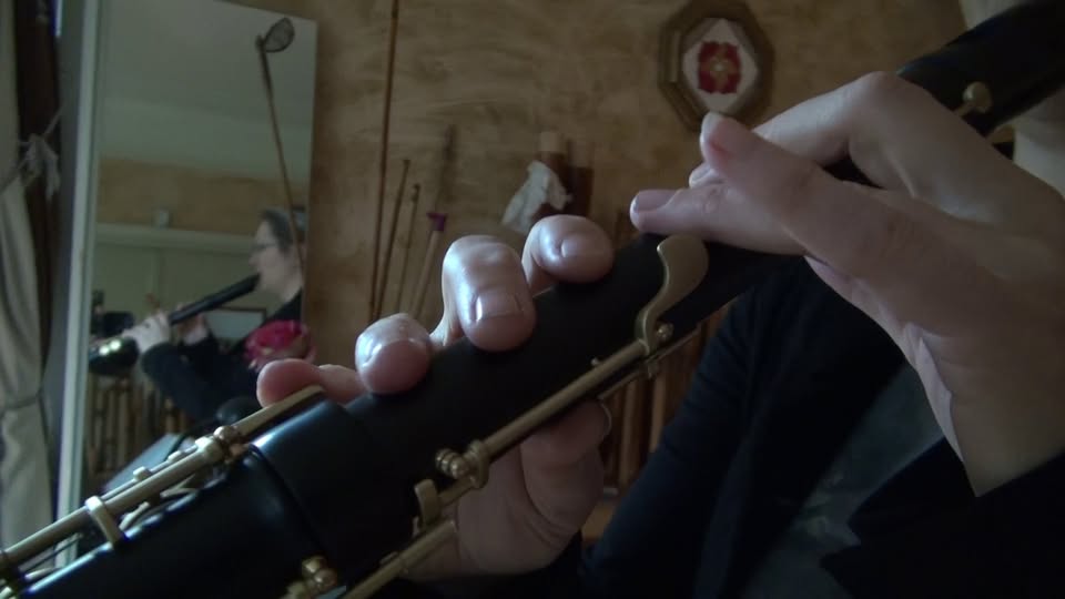 Adri plays recorder